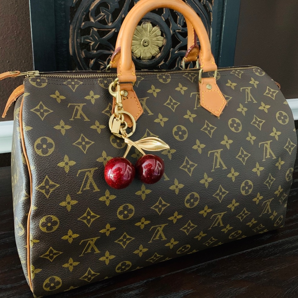 Coach Cherry Bag Charm NWT